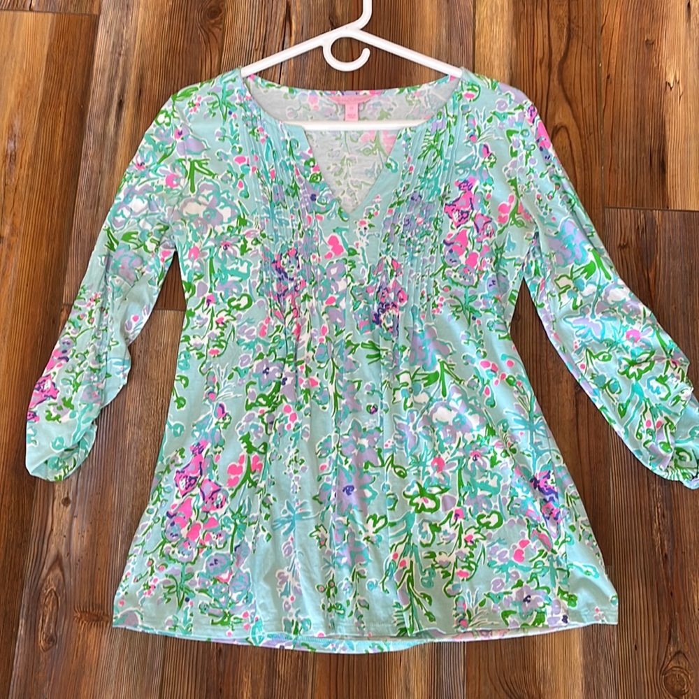 Lilly Pulitzer Blue Heaven Top